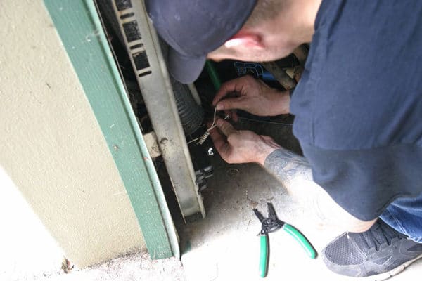 Broken garage door cable repair