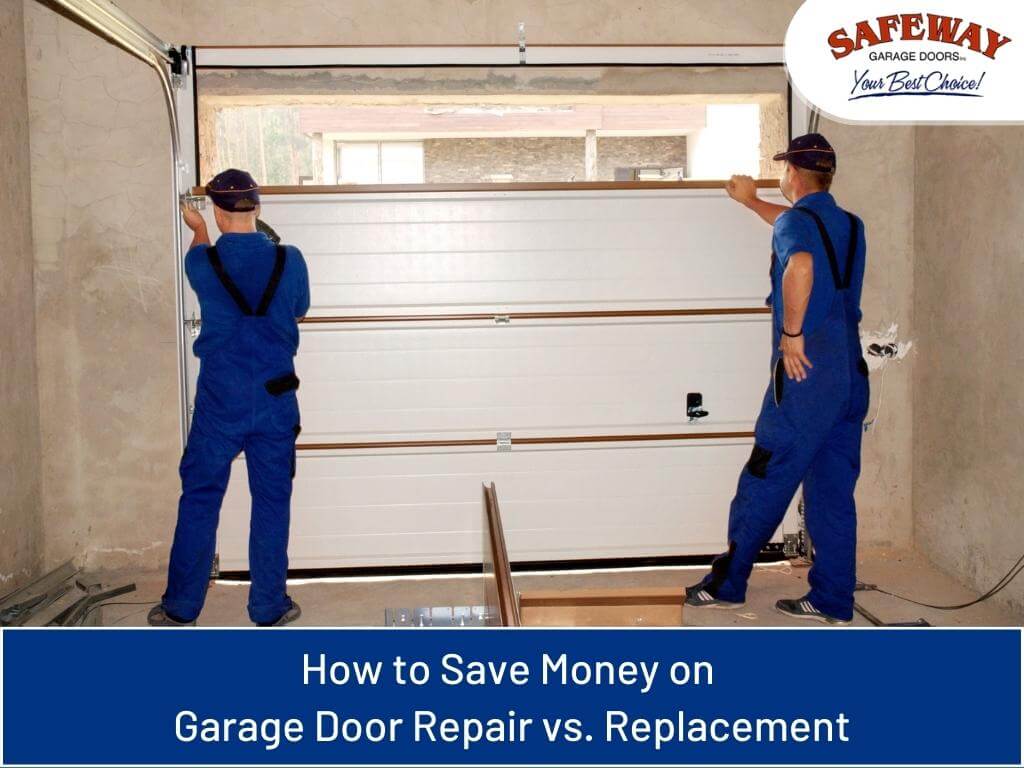 Garage door repair vs replacement